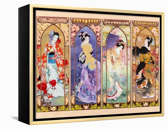 Oriental Gate-Haruyo Morita-Framed Stretched Canvas