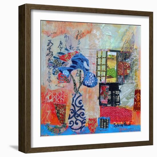 Oriental Interior-Sylvia Paul-Framed Giclee Print