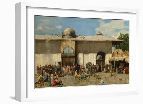 Oriental Market; Mercato Orientale-Alberto Pasini-Framed Giclee Print