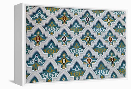 Oriental Mosaic Decoration-p.lange-Framed Premier Image Canvas