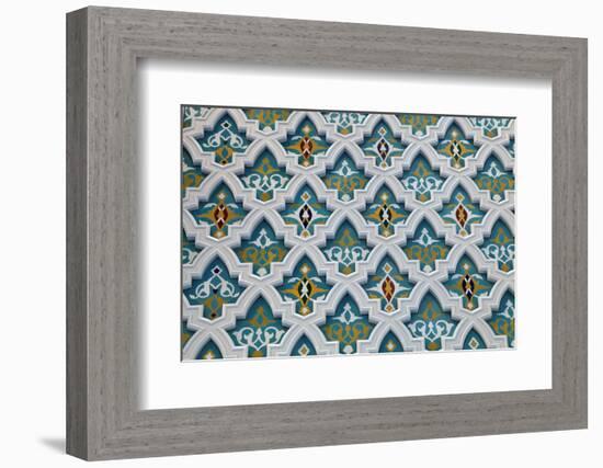 Oriental Mosaic Decoration-p.lange-Framed Photographic Print