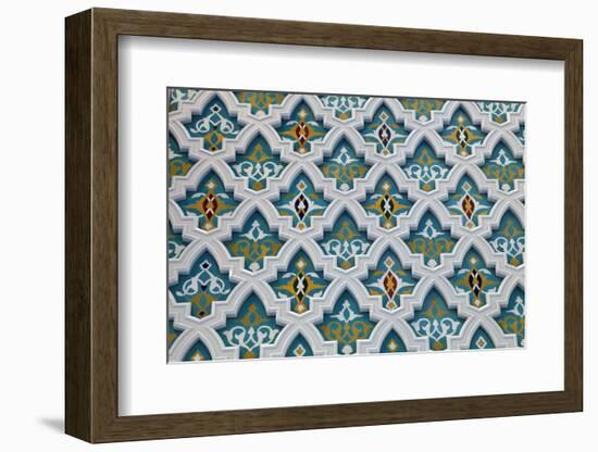 Oriental Mosaic Decoration-p.lange-Framed Photographic Print