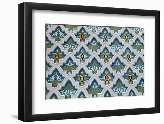 Oriental Mosaic Decoration-p.lange-Framed Photographic Print