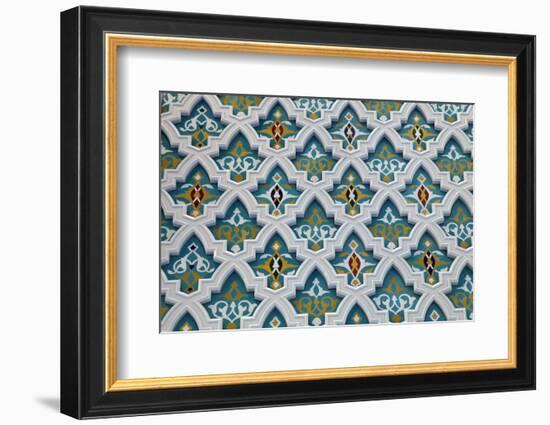 Oriental Mosaic Decoration-p.lange-Framed Photographic Print