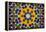 Oriental Mosaic Decoration-p.lange-Framed Stretched Canvas