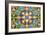 Oriental Mosaic In Casablanca-p.lange-Framed Art Print