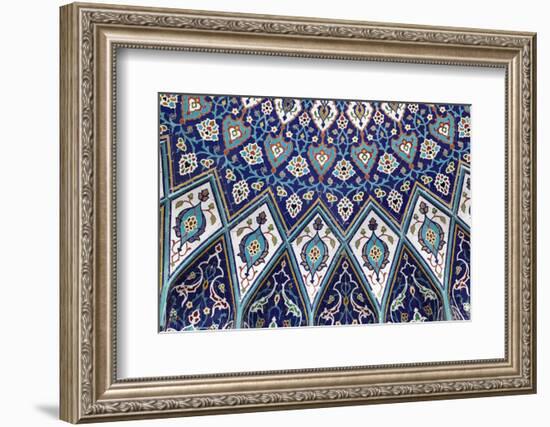 Oriental Mosaic in Muscat, Oman-p.lange-Framed Photographic Print