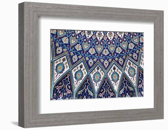 Oriental Mosaic in Muscat, Oman-p.lange-Framed Photographic Print