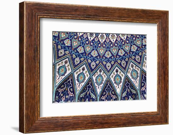 Oriental Mosaic in Muscat, Oman-p.lange-Framed Photographic Print