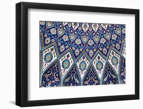 Oriental Mosaic in Muscat, Oman-p.lange-Framed Photographic Print