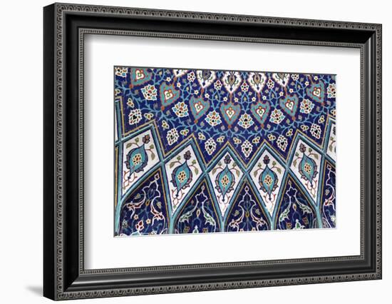 Oriental Mosaic in Muscat, Oman-p.lange-Framed Photographic Print