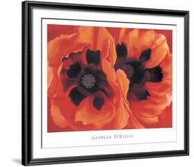Oriental Poppies, 1928-Georgia O'Keeffe-Framed Art Print