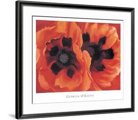 Oriental Poppies, 1928-Georgia O'Keeffe-Framed Art Print