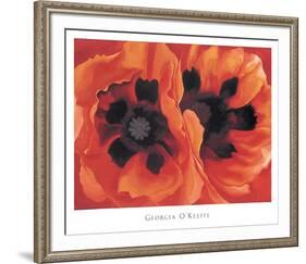 Oriental Poppies, 1928-Georgia O'Keeffe-Framed Art Print
