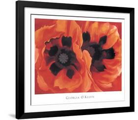 Oriental Poppies, 1928-Georgia O'Keeffe-Framed Art Print