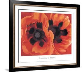 Oriental Poppies, 1928-Georgia O'Keeffe-Framed Art Print