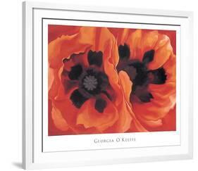 Oriental Poppies, 1928-Georgia O'Keeffe-Framed Art Print