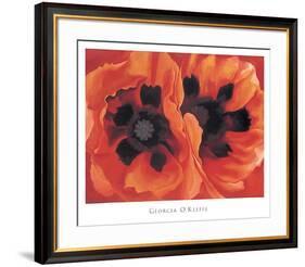 Oriental Poppies, 1928-Georgia O'Keeffe-Framed Art Print