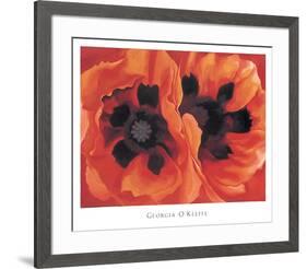 Oriental Poppies, 1928-Georgia O'Keeffe-Framed Art Print
