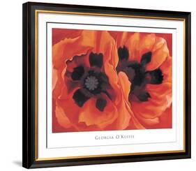 Oriental Poppies, 1928-Georgia O'Keeffe-Framed Art Print