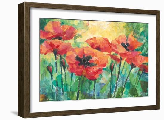 Oriental Poppies-Wendy Kroeker-Framed Art Print