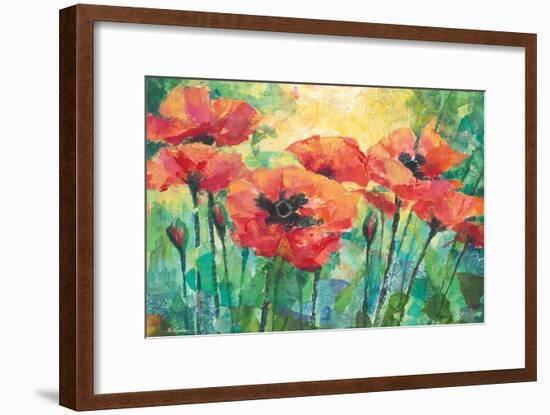 Oriental Poppies-Wendy Kroeker-Framed Art Print