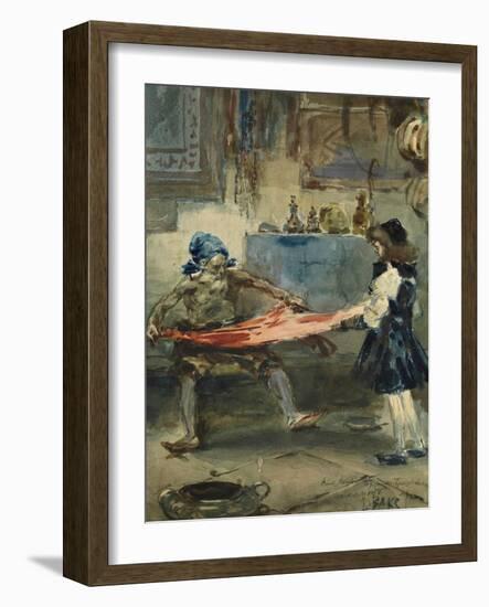 Oriental Scene-Léon Bakst-Framed Giclee Print