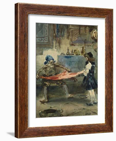 Oriental Scene-Léon Bakst-Framed Giclee Print