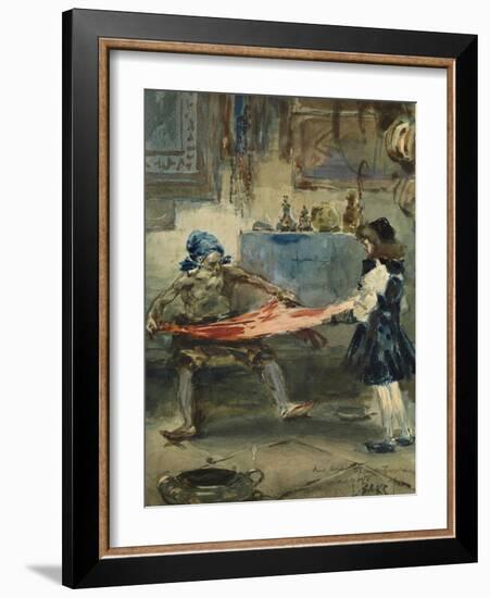 Oriental Scene-Léon Bakst-Framed Giclee Print