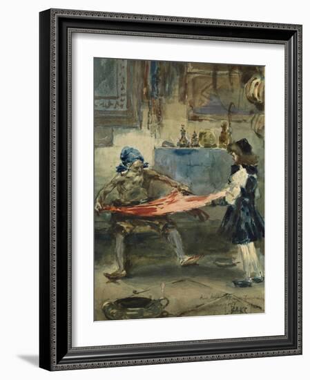 Oriental Scene-Léon Bakst-Framed Giclee Print