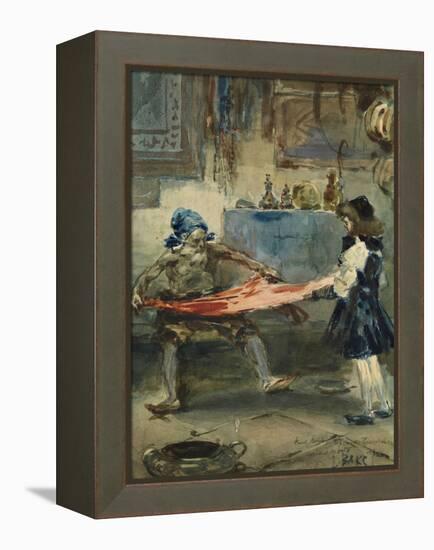 Oriental Scene-Léon Bakst-Framed Premier Image Canvas