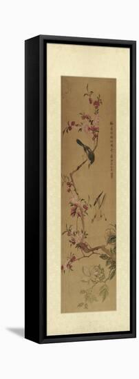 Oriental Silk I-null-Framed Stretched Canvas