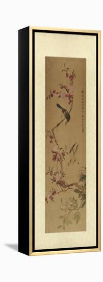 Oriental Silk I-null-Framed Stretched Canvas
