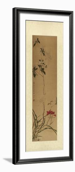 Oriental Silk II-null-Framed Art Print