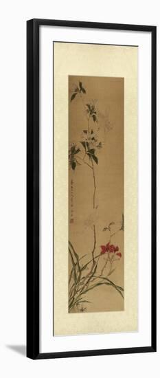 Oriental Silk II-null-Framed Art Print