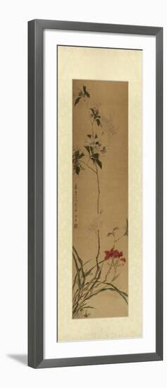 Oriental Silk II-null-Framed Art Print