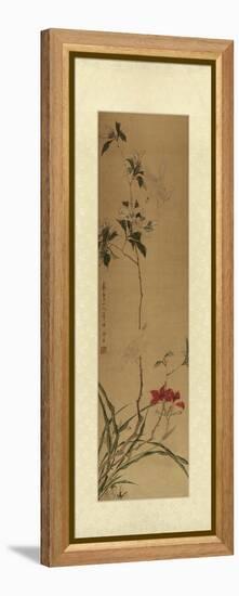 Oriental Silk II-null-Framed Stretched Canvas