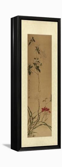 Oriental Silk II-null-Framed Stretched Canvas