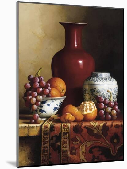 Oriental Still Life I-Loran Speck-Mounted Giclee Print