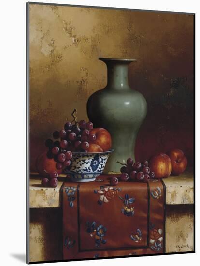 Oriental Still Life II-Loran Speck-Mounted Giclee Print