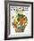 "Oriental Vase," Saturday Evening Post Cover, April 5, 1930-Henry Soulen-Framed Giclee Print