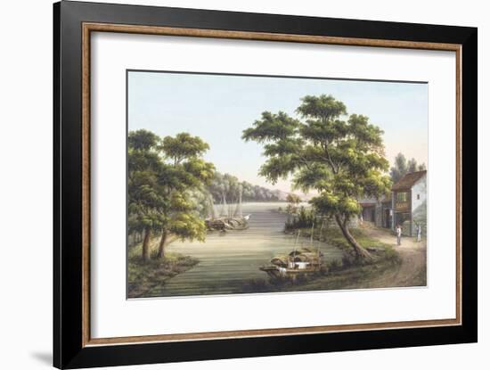 Oriental View I-Oriental School-Framed Premium Giclee Print