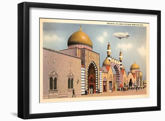 Oriental Village, Chicago World's Fair-null-Framed Art Print