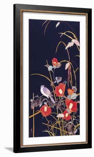 Oriental Wildflowers-Haruyo Morita-Framed Giclee Print