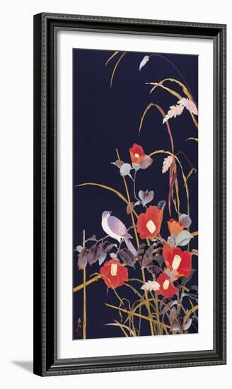 Oriental Wildflowers-Haruyo Morita-Framed Giclee Print