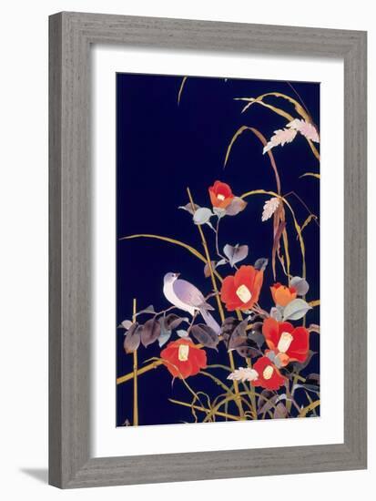 Oriental Wildflowers-Haruyo Morita-Framed Art Print