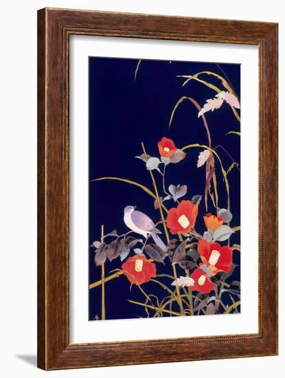 Oriental Wildflowers-Haruyo Morita-Framed Art Print