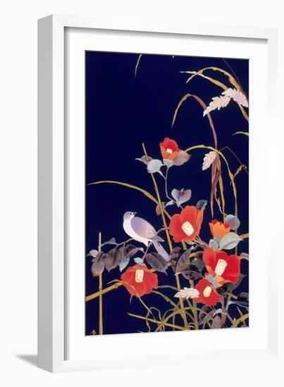 Oriental Wildflowers-Haruyo Morita-Framed Art Print