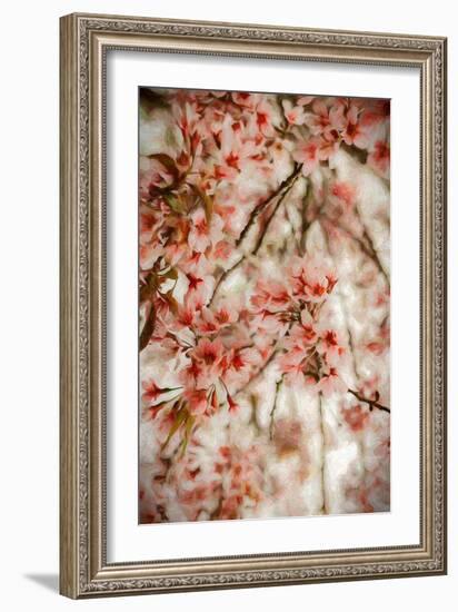 Orientalis  2020  (mixed media)-Helen White-Framed Giclee Print