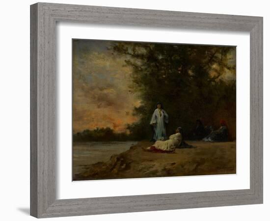 Orientals, 1871-Eugene Fromentin-Framed Giclee Print